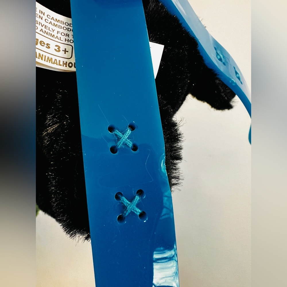 Beaver Creek skiing black bear 6" on skis 2008 stuffed animal house nWOT - Picture 11 of 14